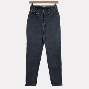 Levi's Vintage 512 Slim Fit Tapered Leg Gray Denim Jeans Womens 9 High Rise 90s